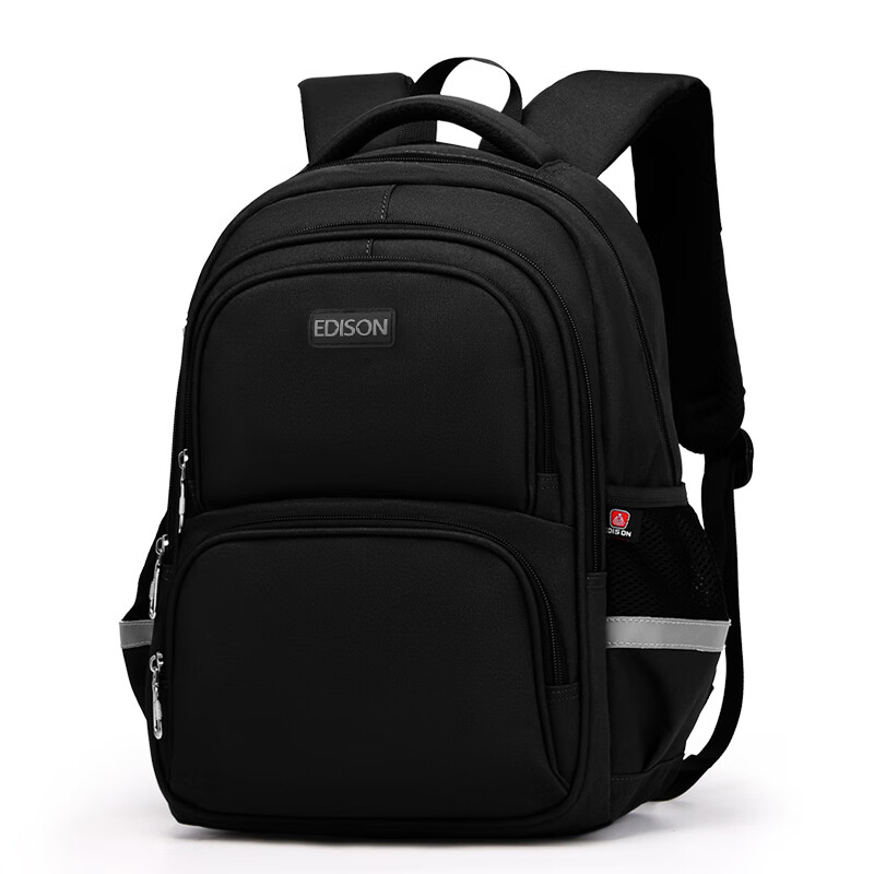 Edison Lightweight Water-Resistant School Backpack for Kids Grades 1-3
