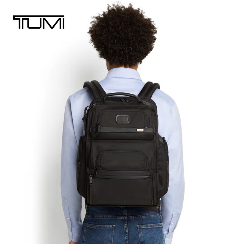 TUMI ALPHA 3 Men's Durable Laptop Backpack for Business Travel