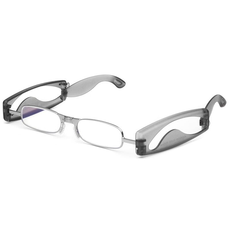 Lianshang Anti-Blue Light Reading Glasses 250D Gray Foldable for Computer & Phone Use