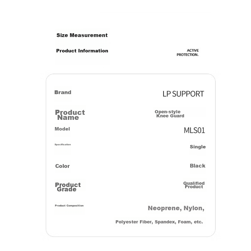 LP Badminton Knee Brace - Professional Patellar Support for Men & Women