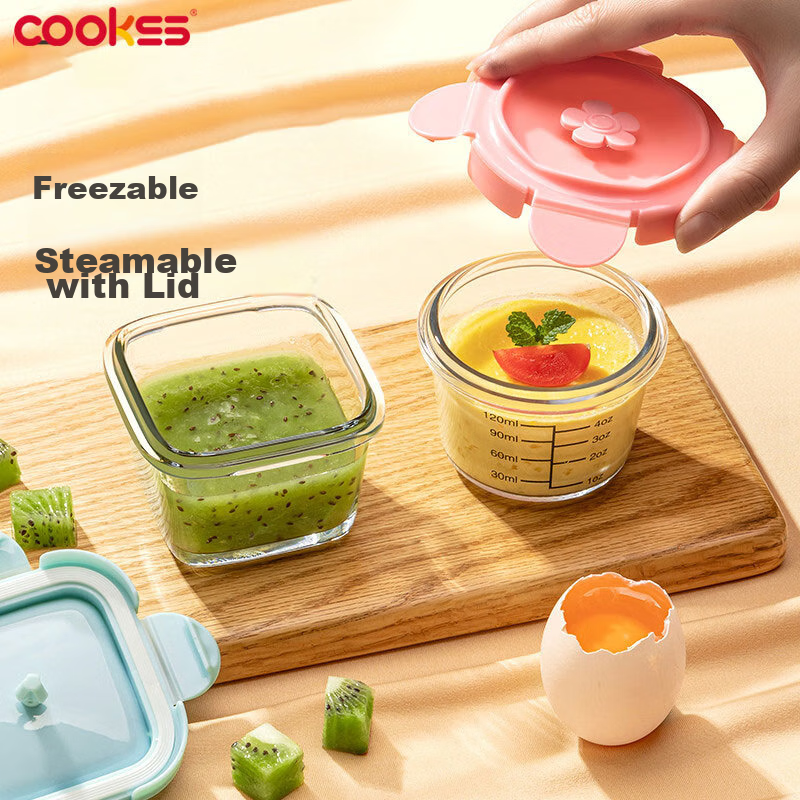 COOKSS Baby Spoon 316 Stainless Steel Yuanbao Spoon