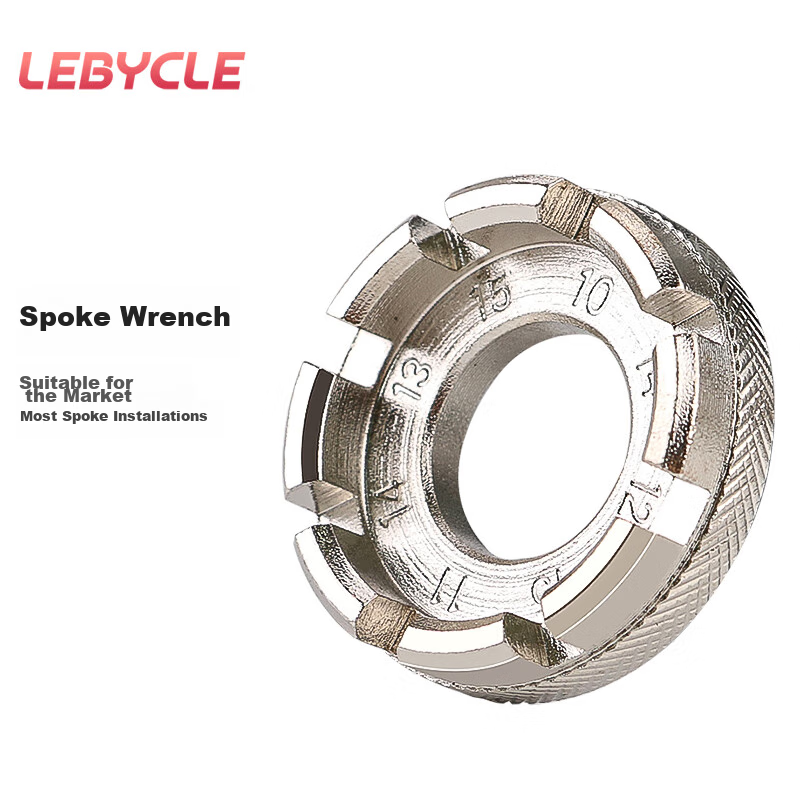 LeBycle Universal Spoke Wrench – Compact & Durable Bicycle Maintenance Tool