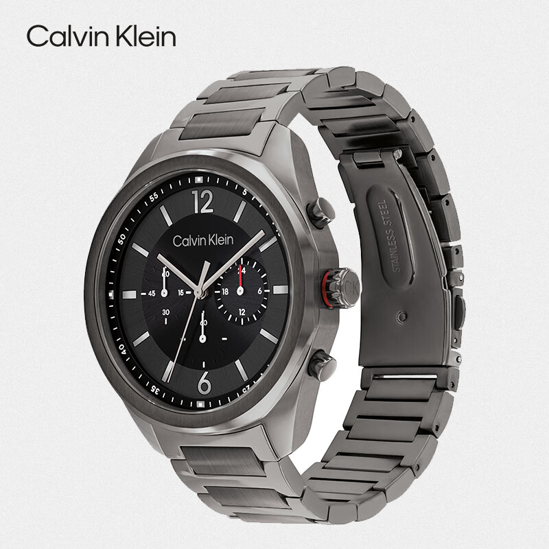 Calvin Klein Men's Ultra-Fast Steel Strap Quartz Watch - 45mm