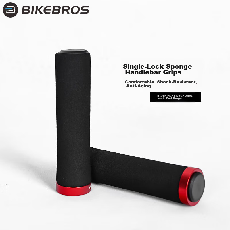 BIKEBROS Shock-Absorbing Mountain Bike Handlebar Cover