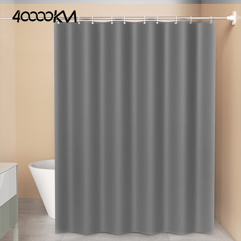 Four Thousand Kilometers Thickened Waterproof Shower Curtain 150x200cm