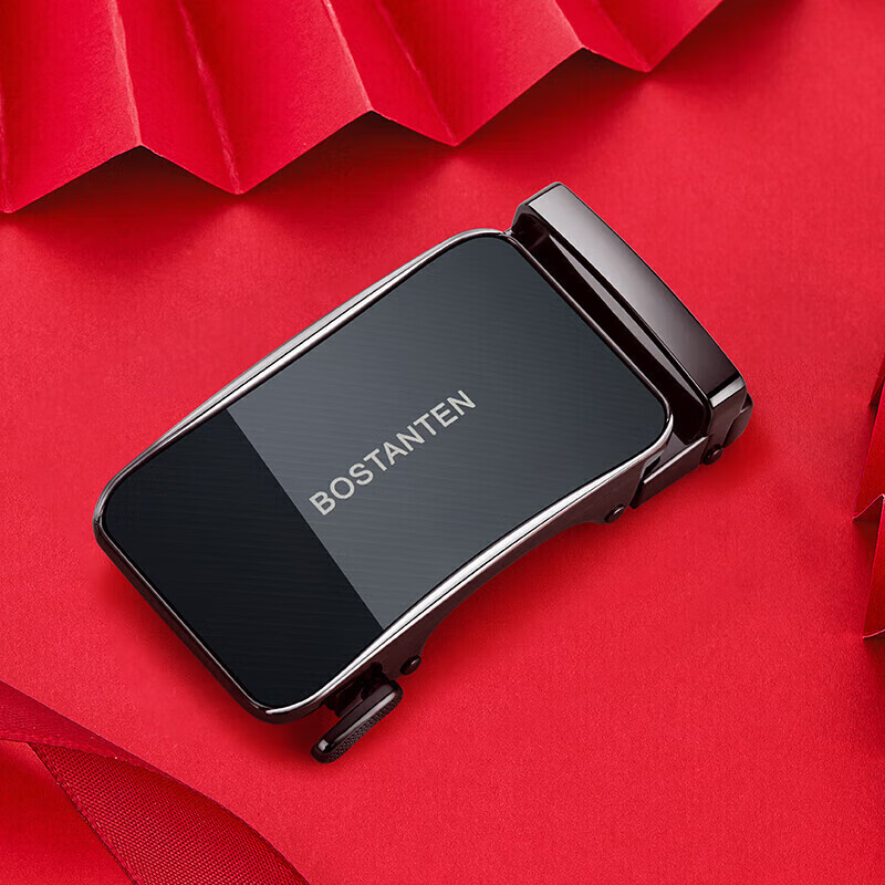 BOSTANTEN Automatic Belt Buckle – Stylish Alloy Buckle for Men, Gift for Dad/Husband