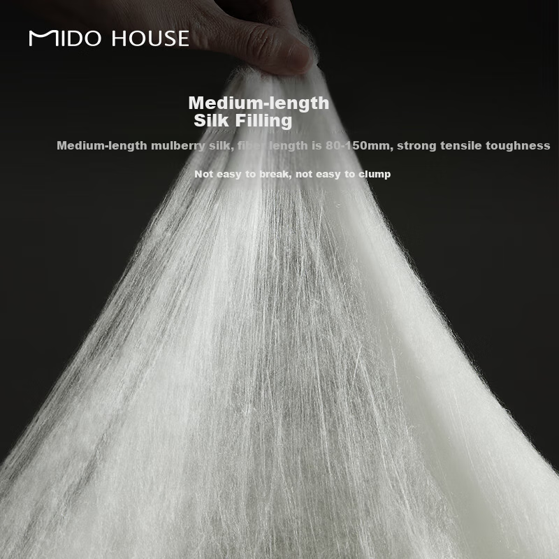 MIDO HOUSE 60-Thread Cotton & Silk Cooling Quilt - 220x240cm