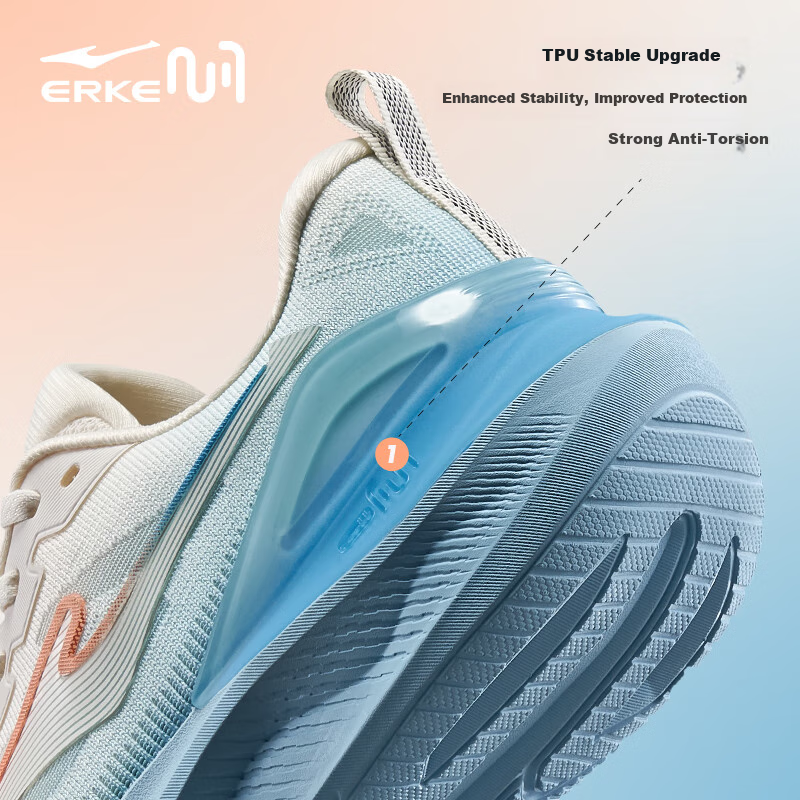 ERKE Tianma 3 Running Shoes - Shock Absorption & Rebound_3
