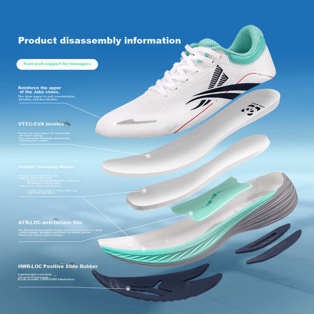 Wolandi Panda Running Shoes - Comfortable Jogging & Training Shoes_3