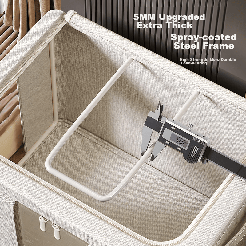 Bangnimeijia Tianshan Cotton Linen Storage Box 66L