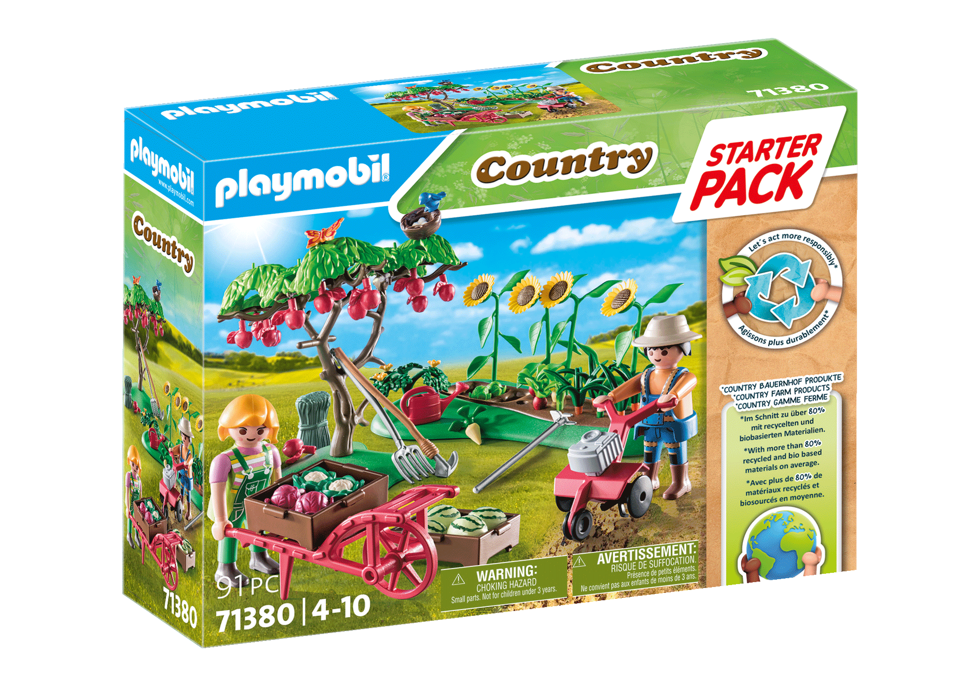 PLAYMOBIL - Starter Pack Vegetable Garden (71380)_0