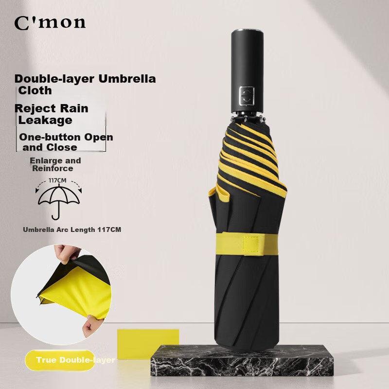 C'mon Windproof 3-Fold Business Umbrella
