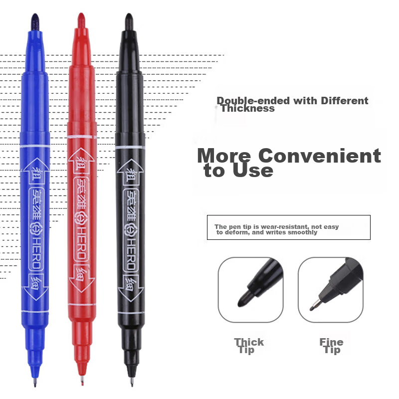 HERO 883 Red Marker Pen for Drawing and Sketching
