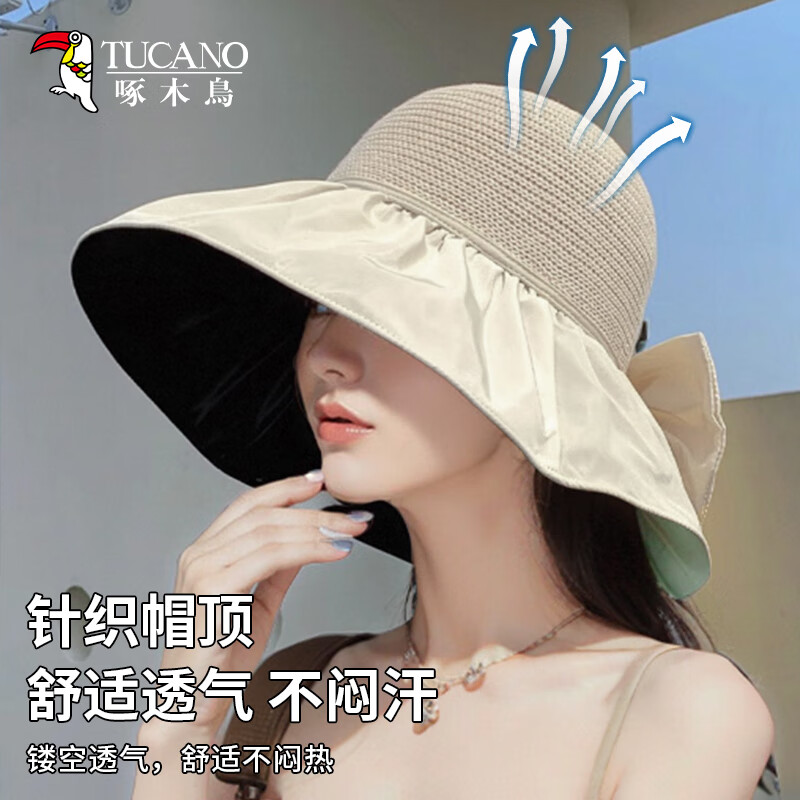 TUCANO Wide Brim Sun Protection Hat for Women