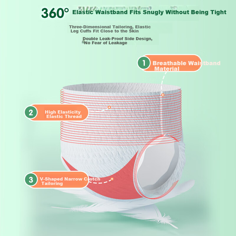 Ankexin Adult Pull-Up Diapers L108 Pack