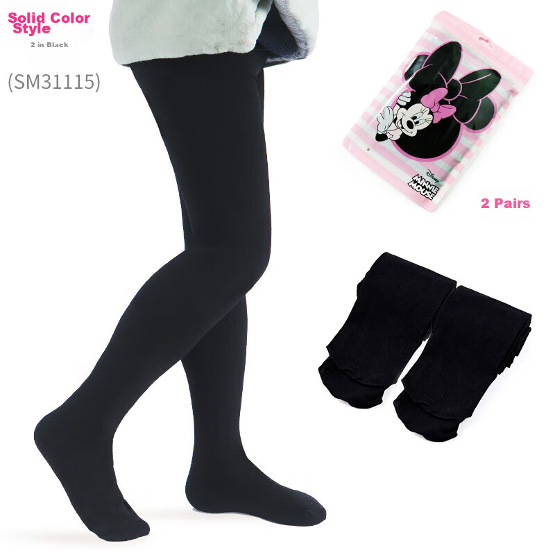 Disney Children's Velvet Tights for Girls