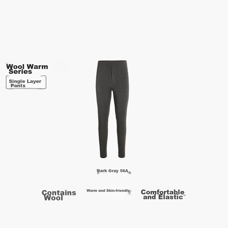 AIMER MEN Thermal Underwear for Men Dark Gray 170