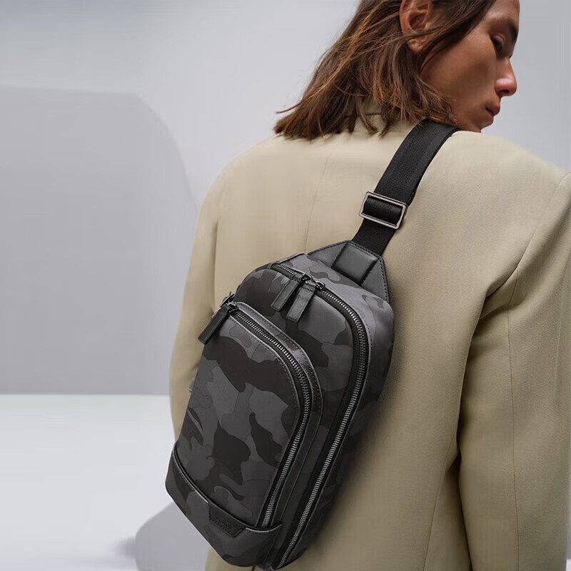 TUMI Men's Camouflage Crossbody Bag