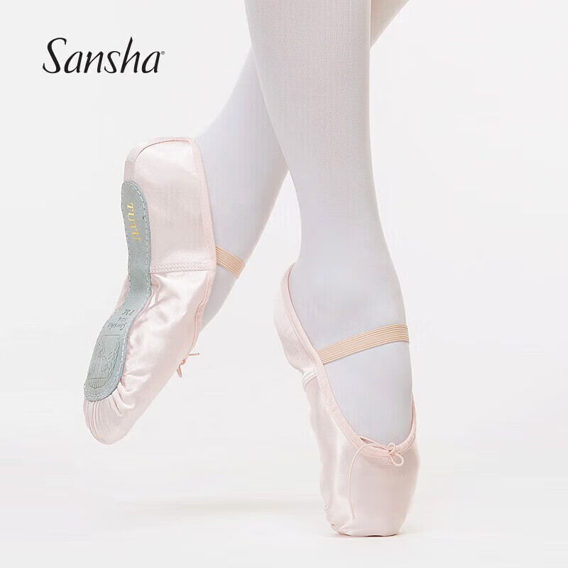 Sansha Ballet Flats for Girls Practice Shoes