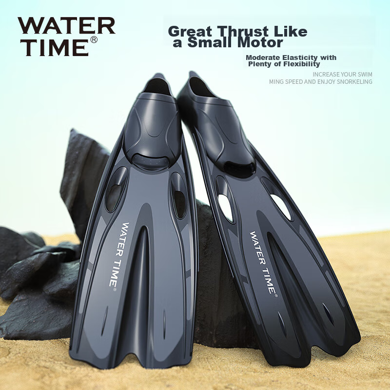 WATERTIME Professional Snorkeling Fins for Adults