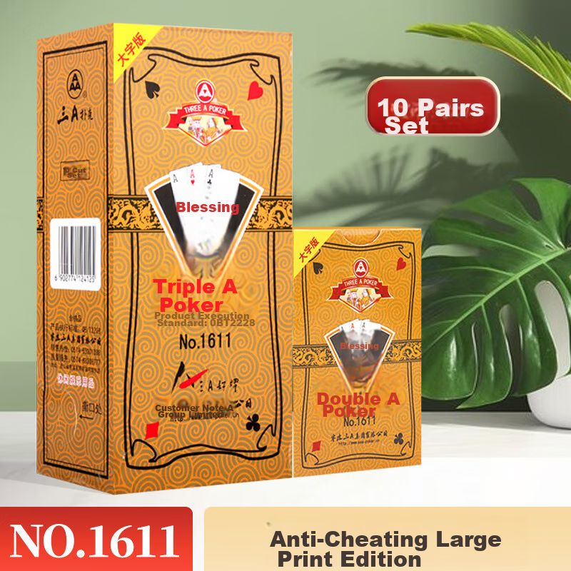 AAA Playing Cards - Premium Poker & Mahjong Tiles