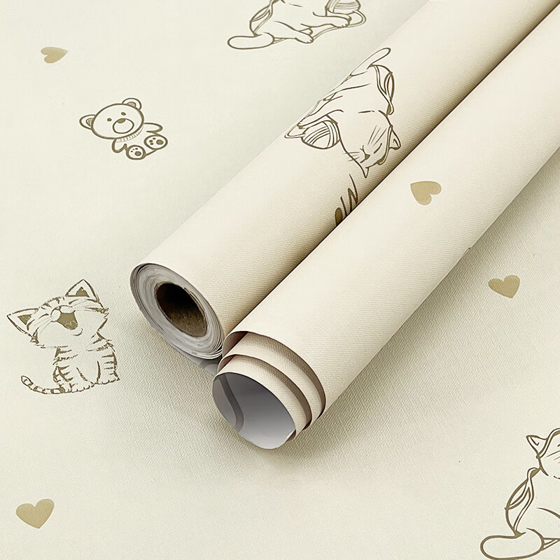 Quatrefoil Self-Adhesive Wallpaper Sticker for Kids Room