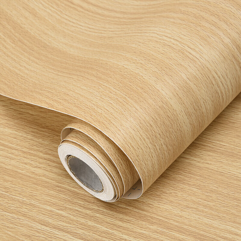 Quatrefoil Cherry Wood Self-Adhesive Furniture Wrap
