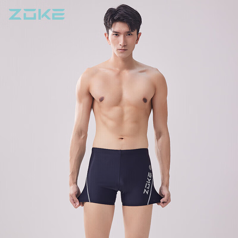 ZOKE Men's Square Leg Swimming Trunks