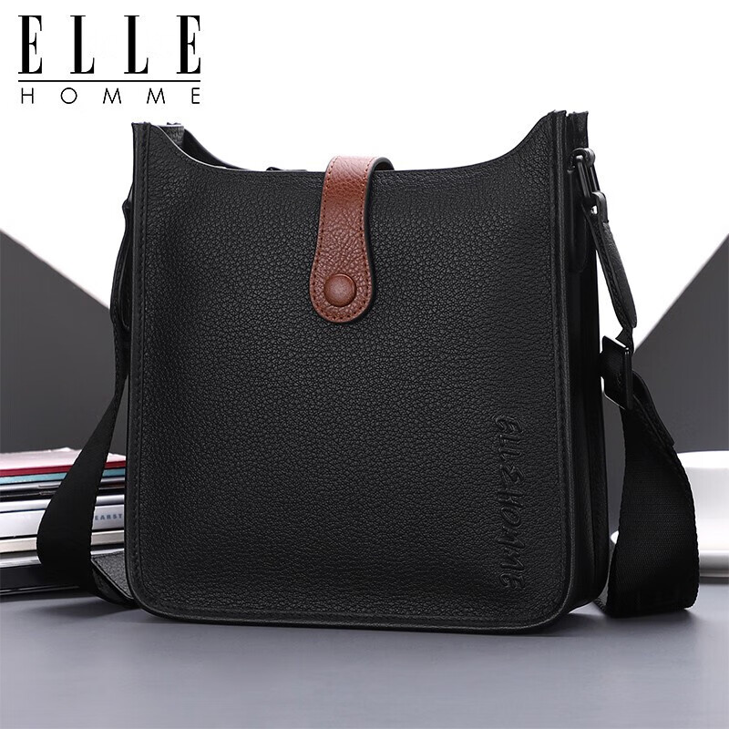 ELLE HOMME Men's Crossbody Shoulder Bag