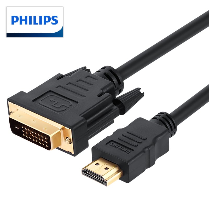PHILIPS HDMI to DVI Converter Cable 1 Meter
