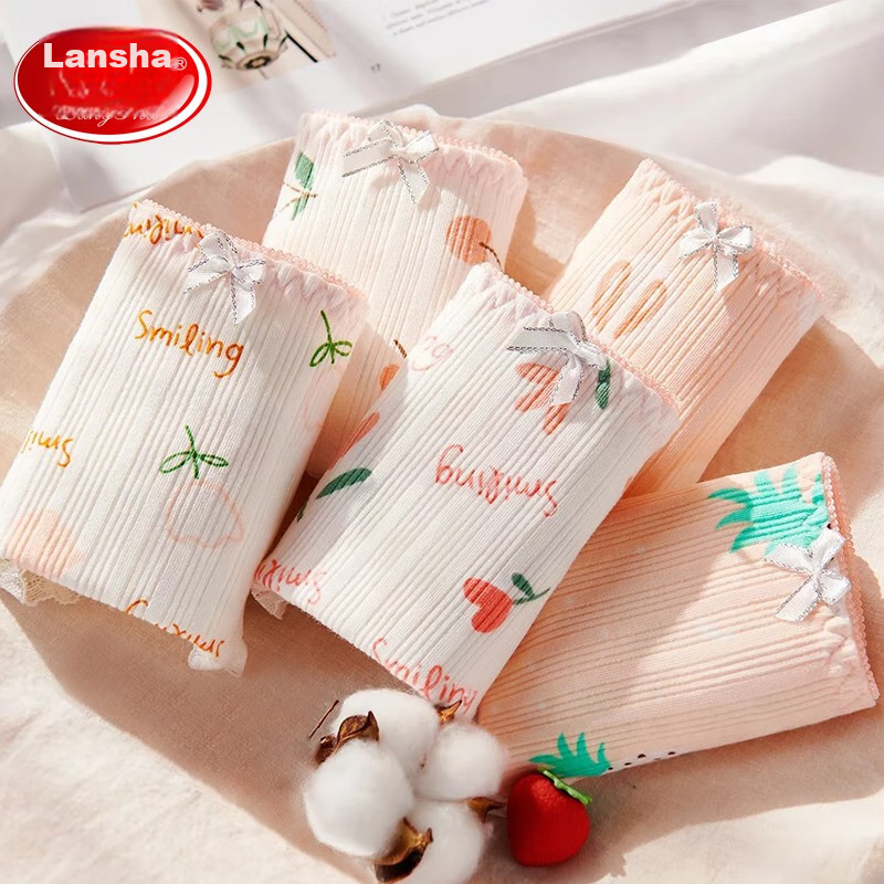 LangSha Cotton Seamless Underwear 5-Pack