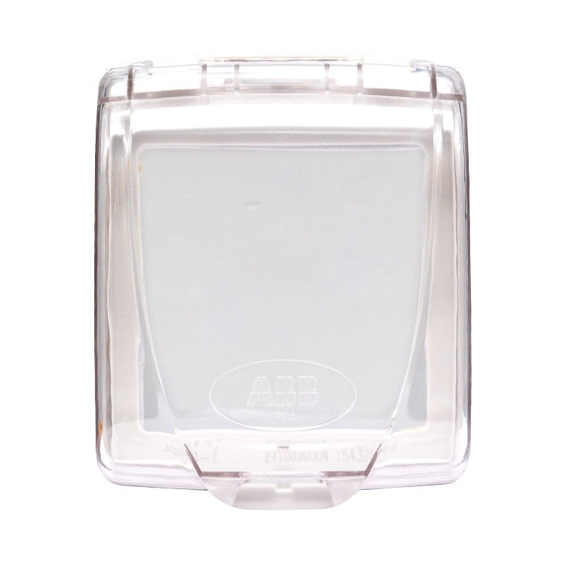 ABB 86 Type Single Socket Waterproof Transparent Cover AQ501-T