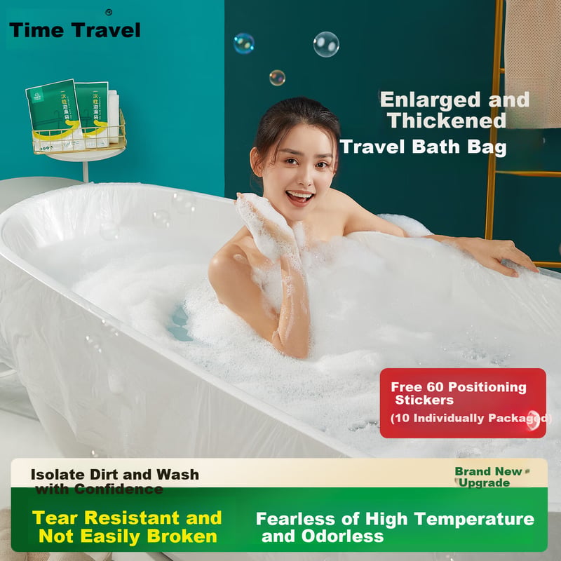 Youshiguang Thick Disposable Bath Liners for Travel & Home