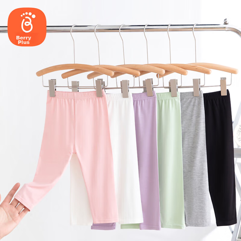 Babyprints Girls' Thin Leggings Summer Pants