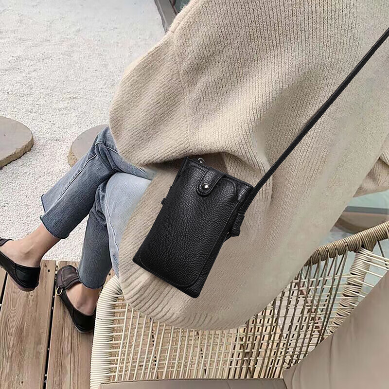 Viney Women's Luxury Cowhide Mini Shoulder Bag