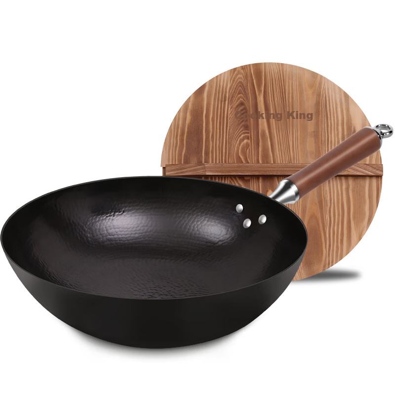 COOKER KING 32cm Hand-Forged Wok