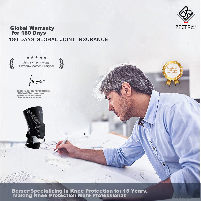 Bestray Professional Sports Knee Support