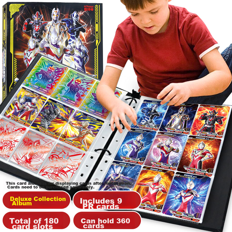 kayou ultraman card album deluxe collector's set