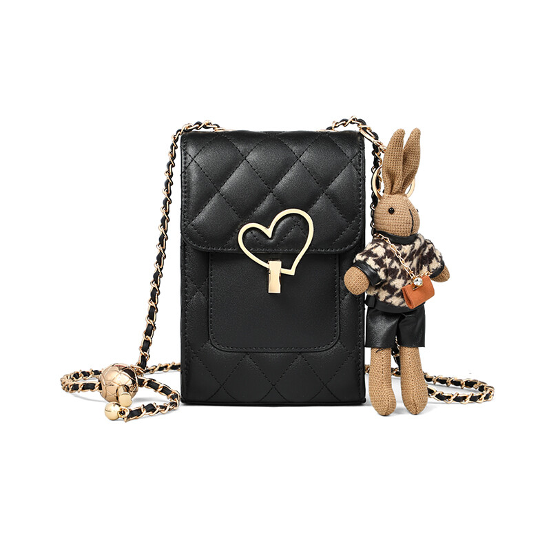 Viney Women's Cowhide Chain Shoulder Bag