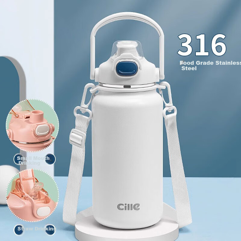 Cille Insulated Water Bottle Large 1.0L