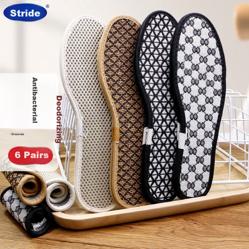 Footmaster Antibacterial Deodorizing Insoles, 6 Pairs