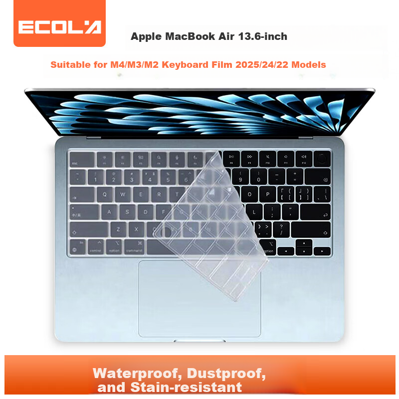 ECOLA MacBook Air 13.6 Keyboard Cover