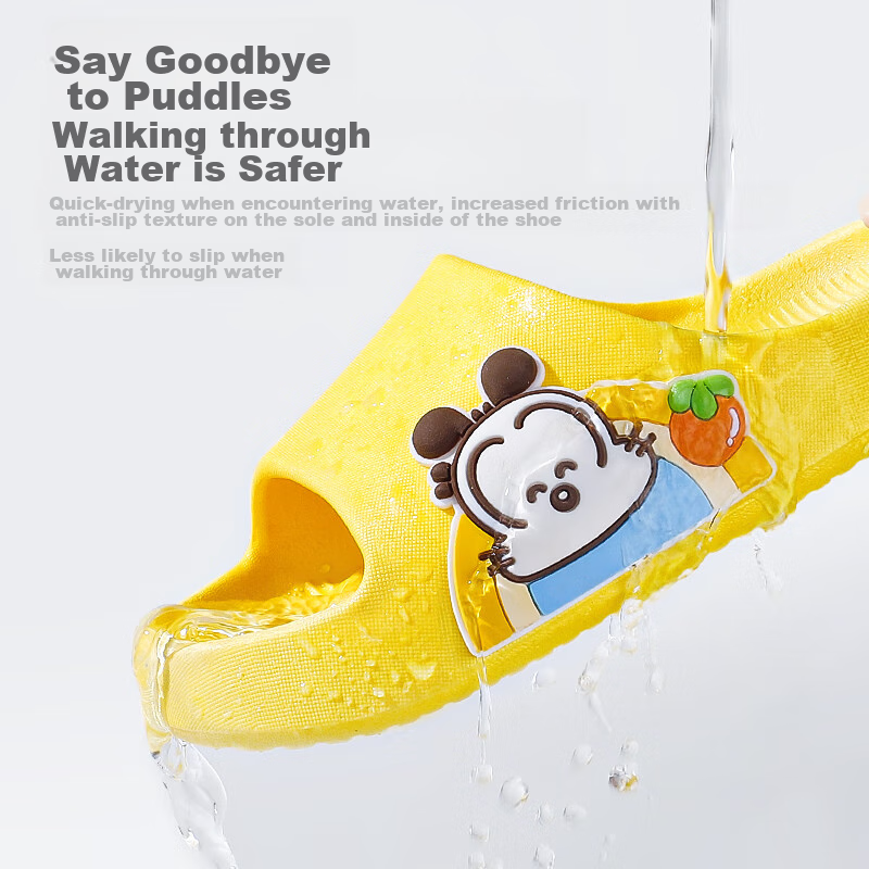 BOBDOG Children's Soft-Soled Slippers