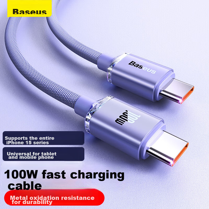 Baseus Type-C Data Cable 100W Fast Charging Cable