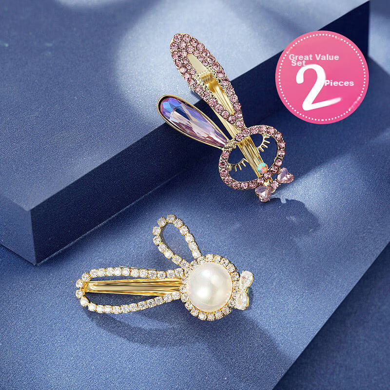 chimera 2 cute bunny hair clips