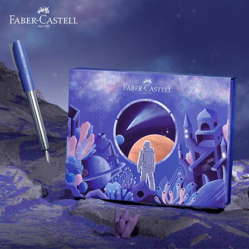 Faber-Castell Longan Flower Fountain Pen Gift Set