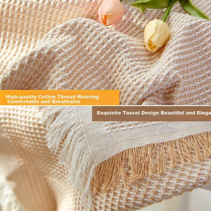 Avivi Cotton Linen Round Tablecloth
