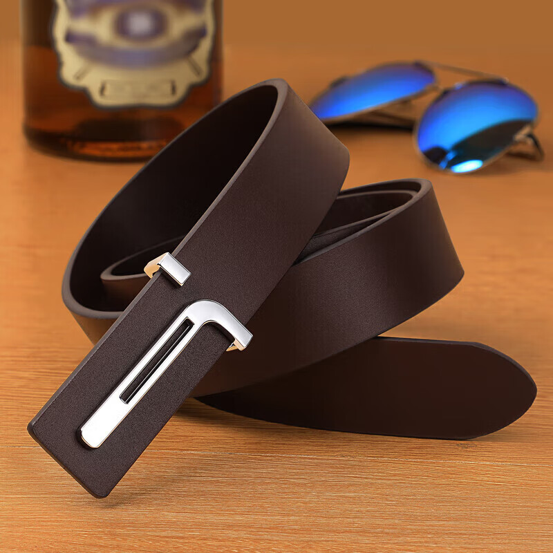 Viney Men's Belt - Top-Grain Leather Buckle