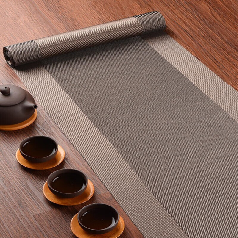 AVIVI Chinese-Style Waterproof Tea Mat Table Runner (30x180cm)