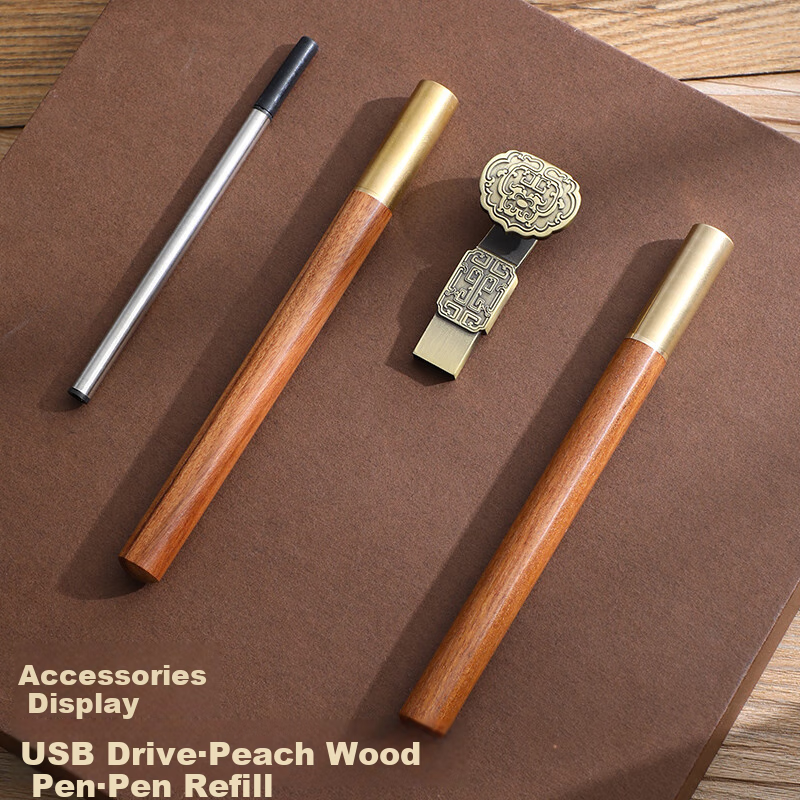 Faramon A5 Brown Notebook Gift Set with Pen & Refill - U-Buckle Business Journal